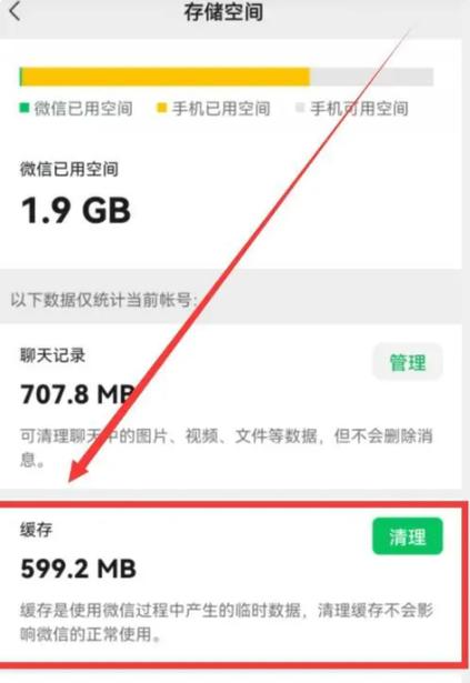 朋友圈会占用内存吗