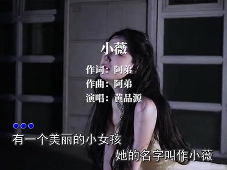 有一个女孩叫做小薇原唱