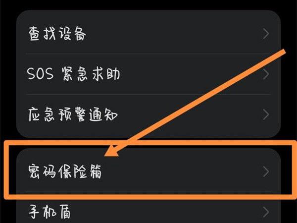 密码保险箱在手机哪里截图3