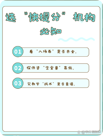 快提分收费价格