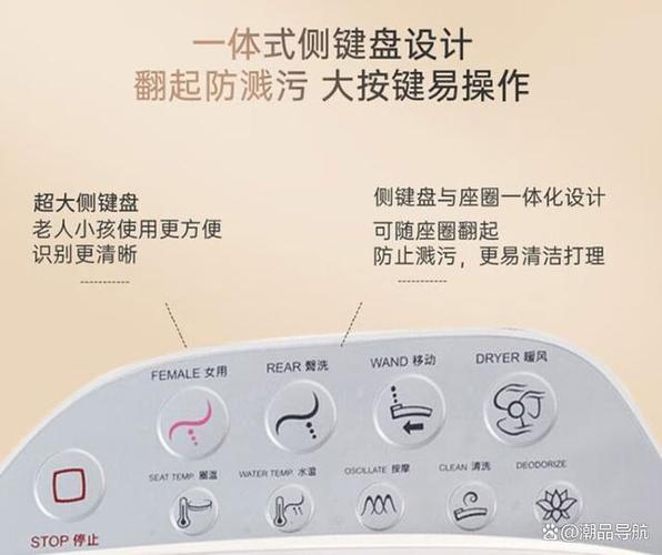 智能马桶各个按钮说明