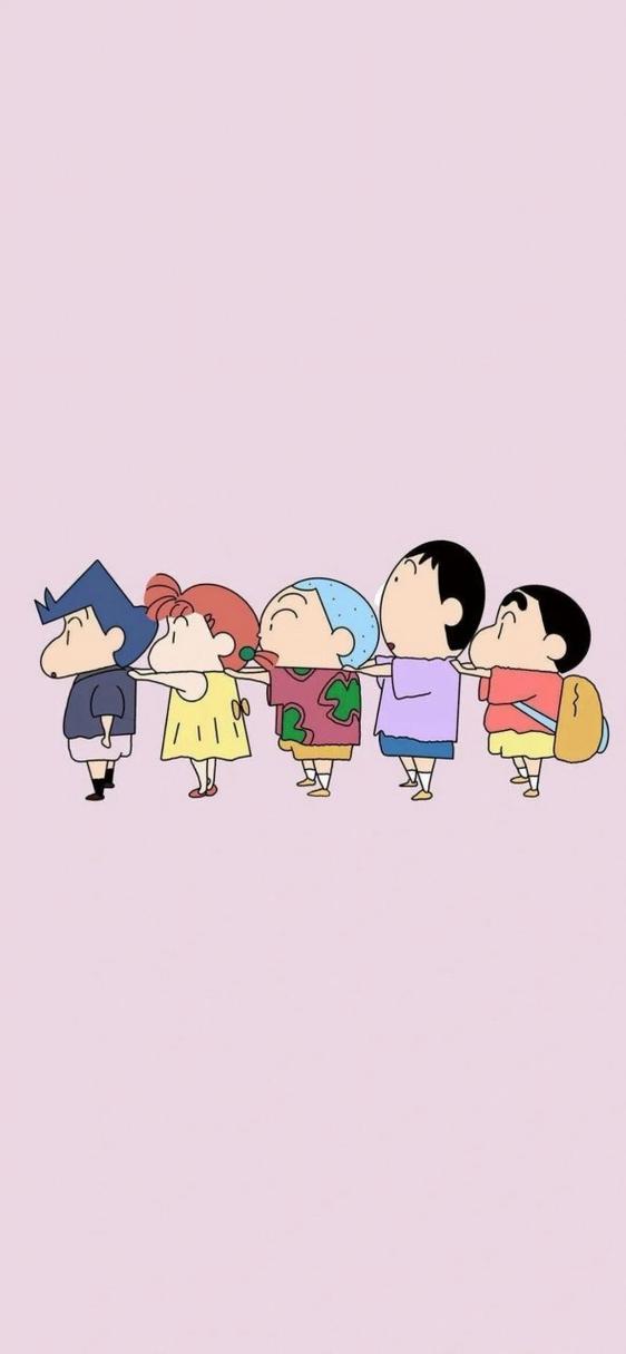 蜡笔小新手机主题桌面