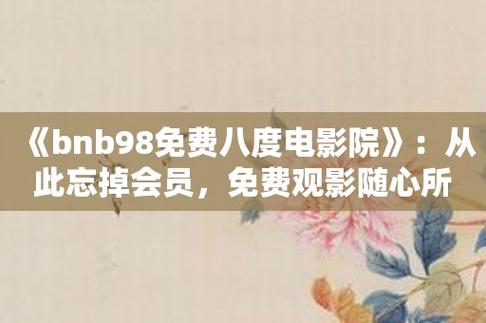 bnb八度旧版本电影