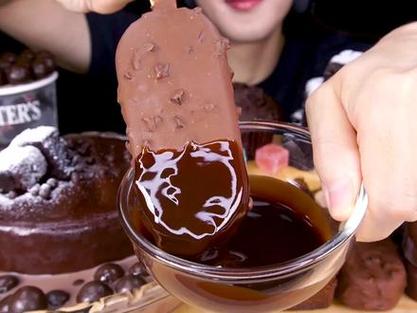 韩国冰淇淋吃播