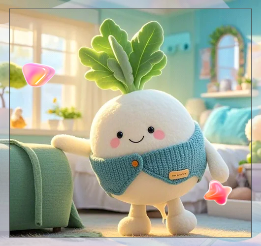 爱吃生的白萝卜男孩女孩