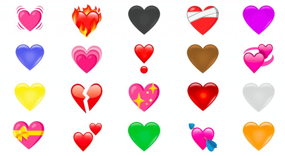 冒爱心的emoji