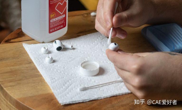 有线耳机清洗方法