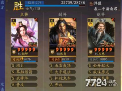 三国志13最强战法组合