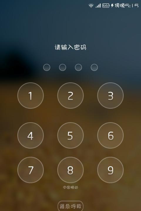 查看自己锁屏密码