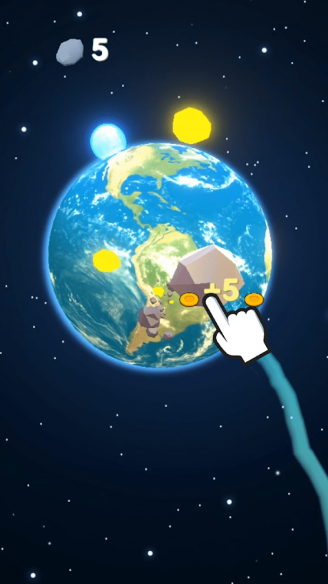 陨石合成星球的游戏