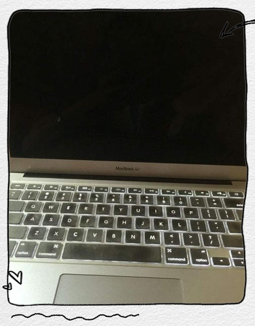macbook黑屏键盘亮截图2