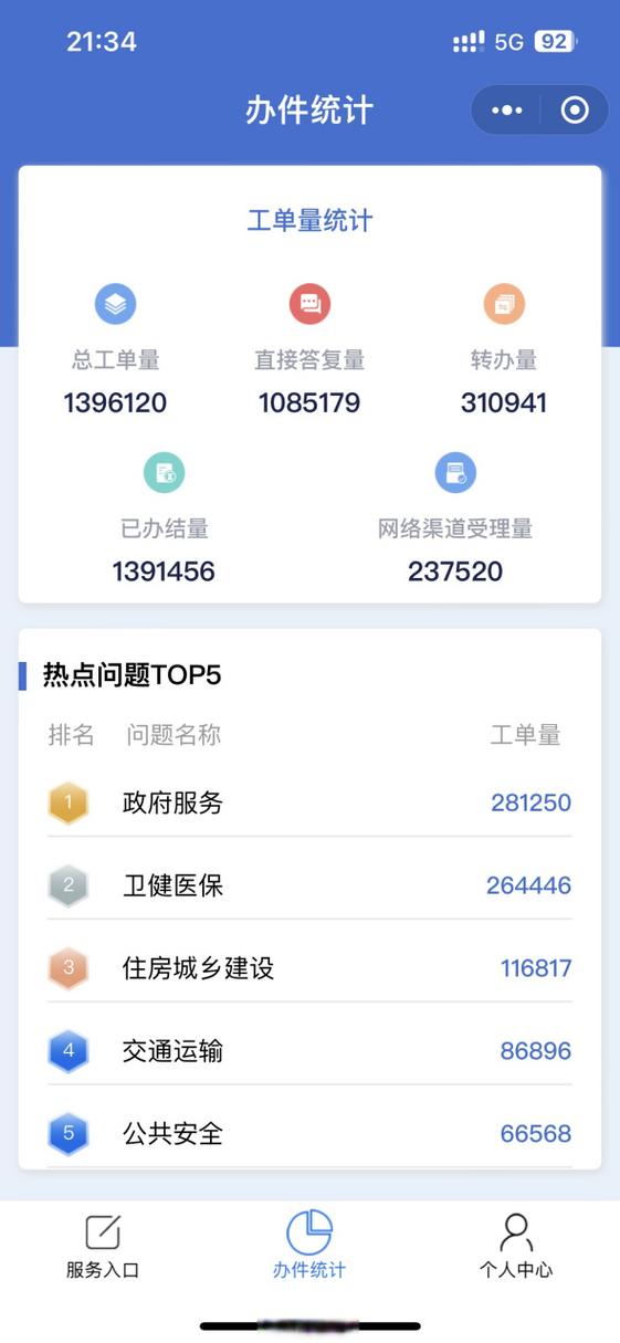 百姓问政登录入口