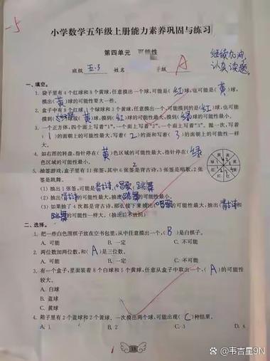 小学5年级成绩优秀的