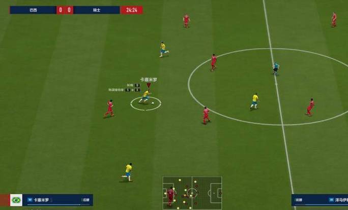 fifa online4防守反击战术板