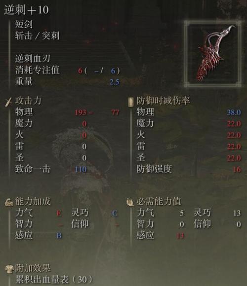 老头环1.10最强武器