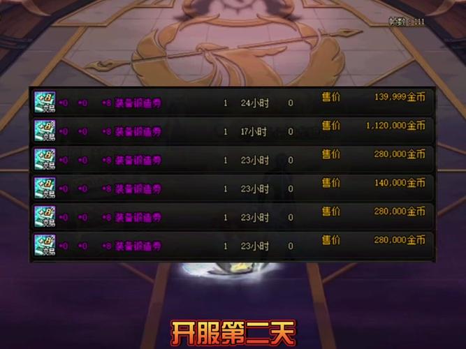 dnf锻造1到8属性加成表