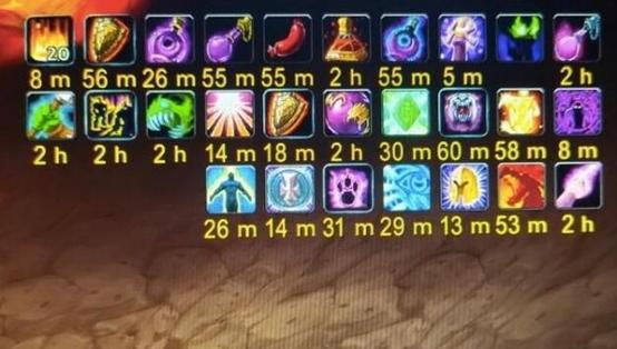 魔兽怀旧服目标buff的倒计时