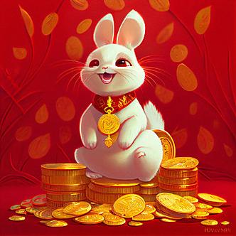 兔子太可爱了金币