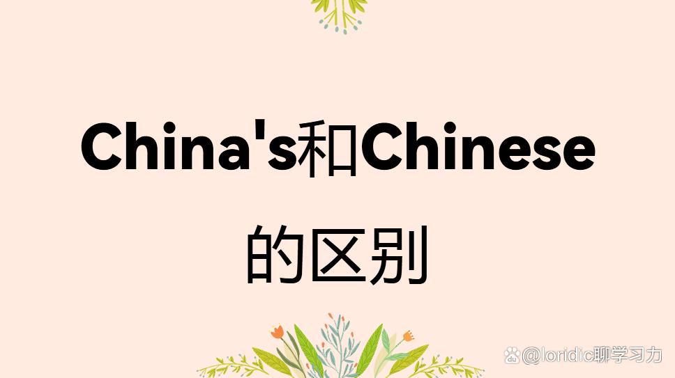 Chinese和theChinese的区别