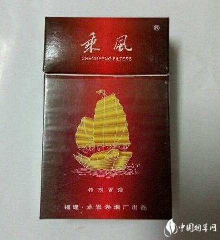 乘风香烟一百一包的盒子图片