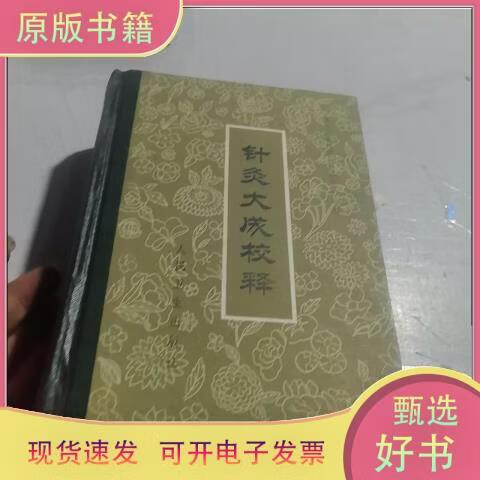 《针灸大成校释》