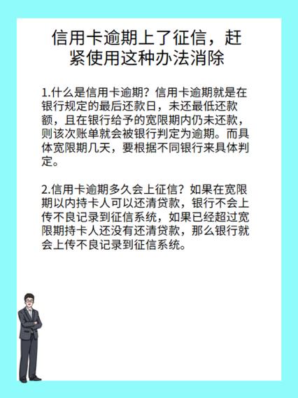 白条逾期征信怎么清除