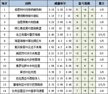 竞彩日报必发交易盈亏数据