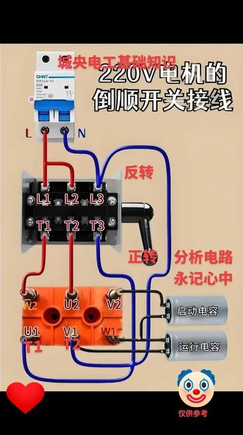 二相电接倒顺开关图片