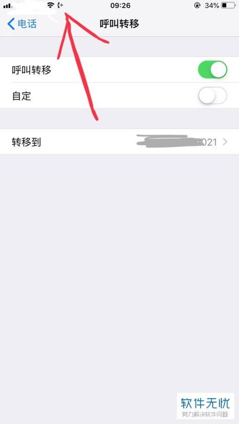 苹果呼叫转移是什么意思