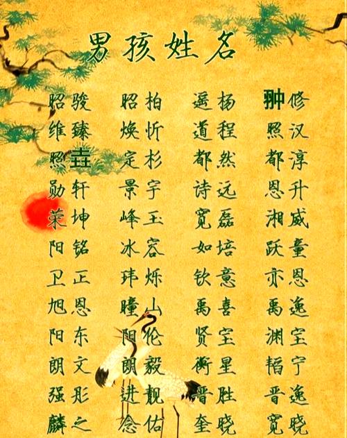 有顺字的名字叫什么好