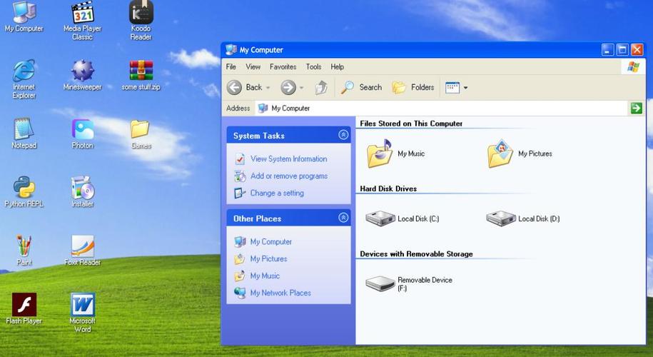 windows xp 网页版