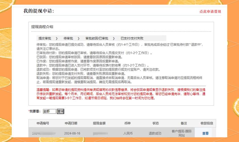 提现被驳回原因有哪些