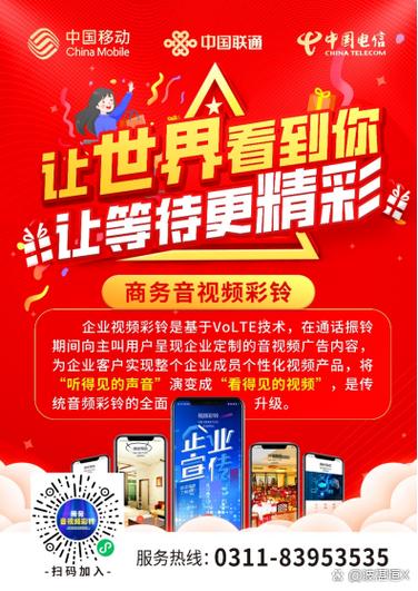 打电话出现视频彩铃广告