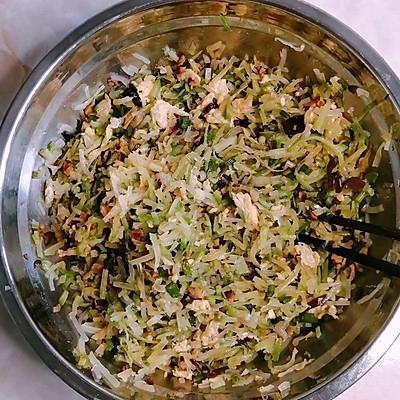 萝卜馅菜盒子的做法