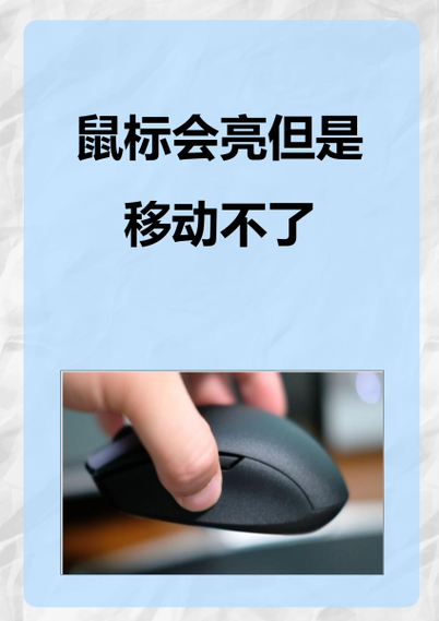 鼠标有反应但是移动不了