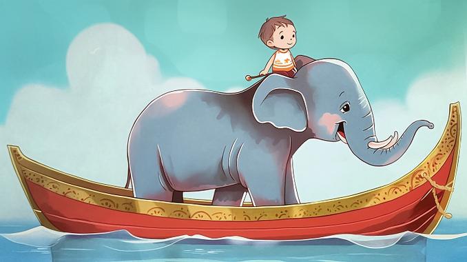 人和大象打一成语