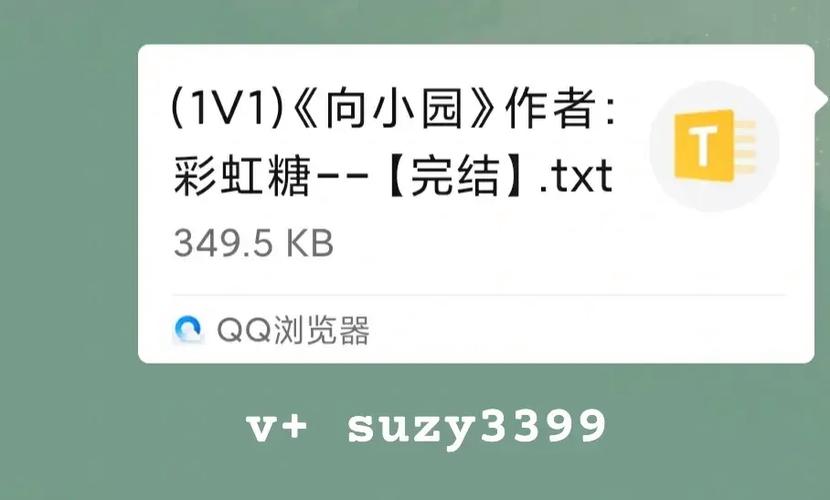 《向小园》作者:彩虹糖