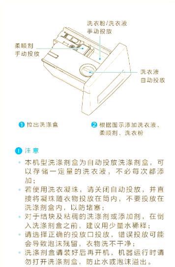 洗衣机智能投放的优劣