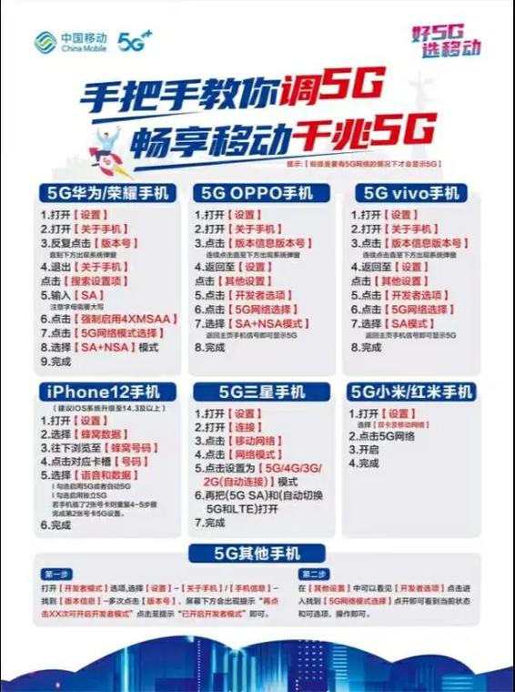 5g流量开关怎么打开