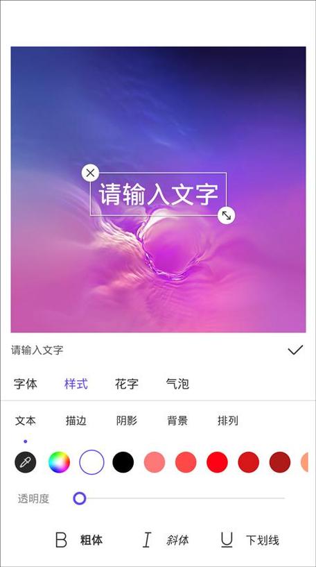 编辑图片上的文字