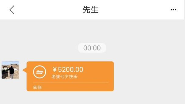 女朋友给男朋友发红包