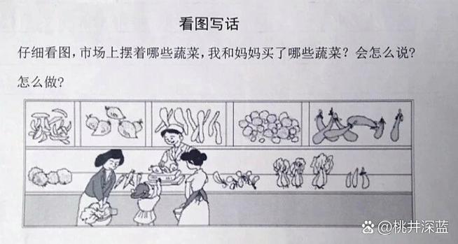 陪妈妈去市场买菜作文