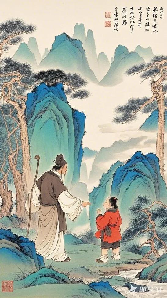 《寻隐者不遇》松下问童子