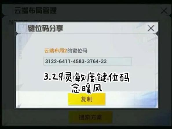 和平精英的分享码怎么用