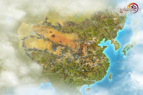 剑三世界地图最新高清大图