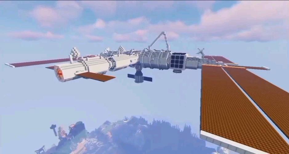 我的世界小型空间站