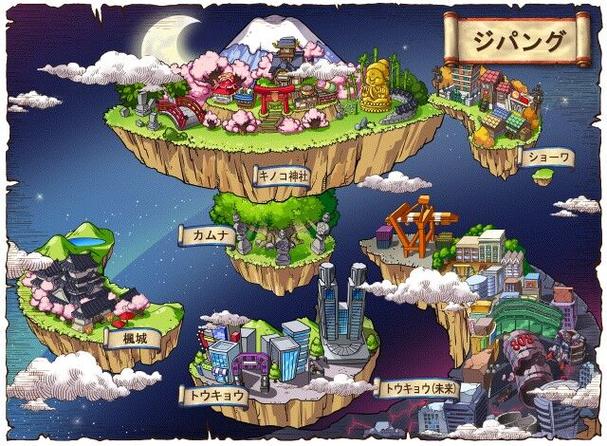 冒险岛手游挂机地图