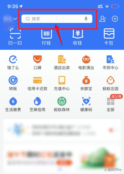 支付宝我的手环在哪里设置图标