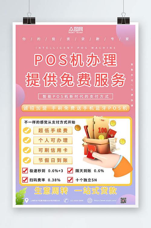 刷卡机广告图片