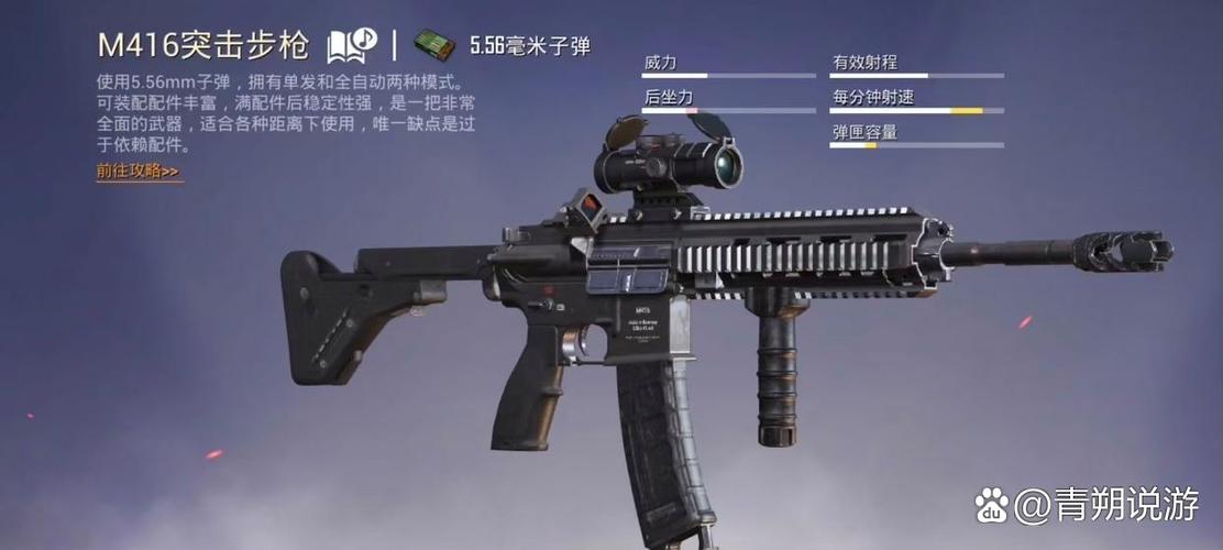 m416什么配件最稳